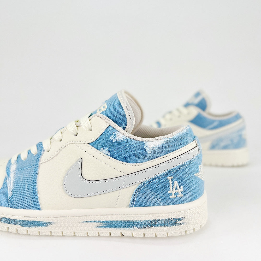 Air Jordan 1 Low x LA Dodgers OG SP White Blue