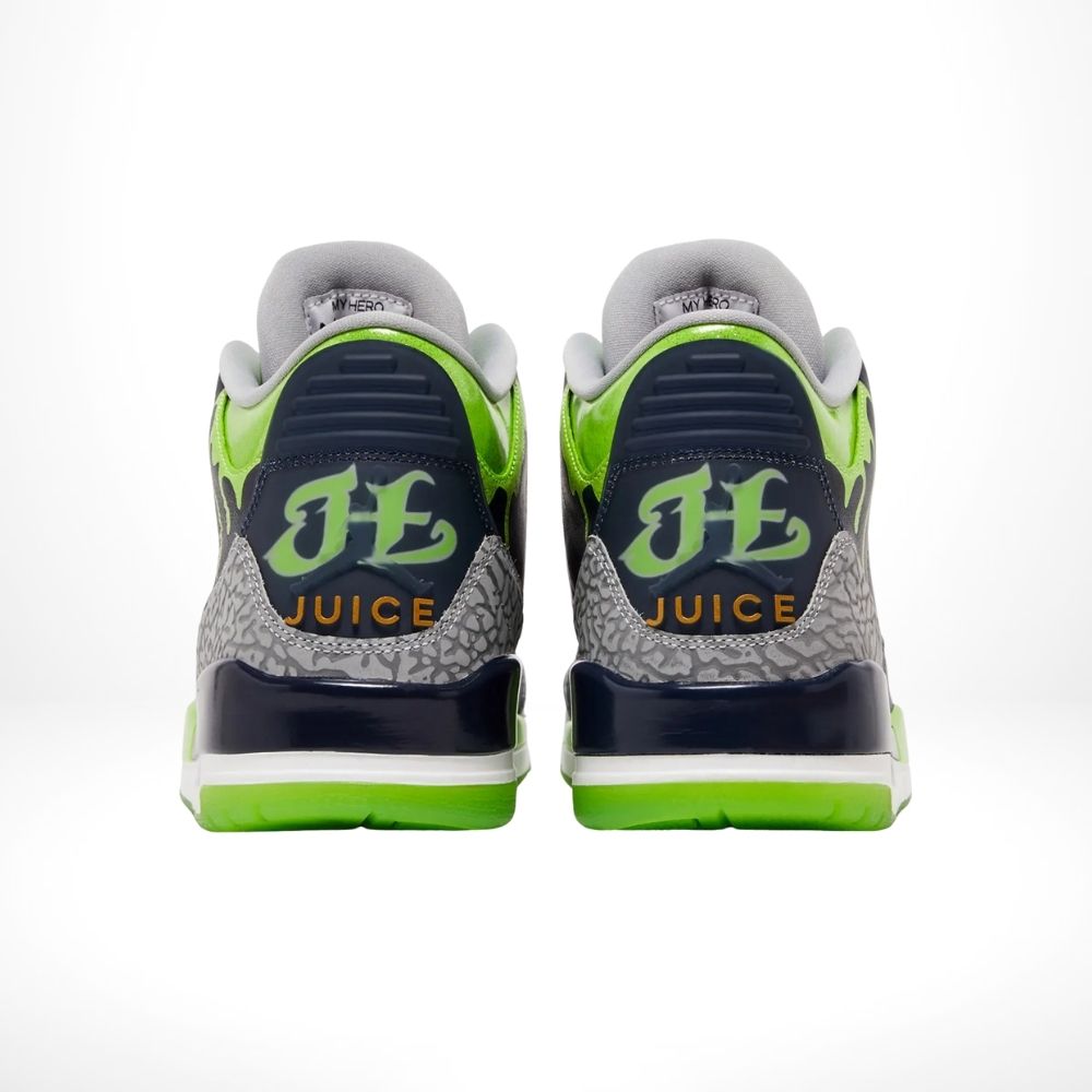Air Jordan 3 Retro Doernbecher Hugo Green Grey