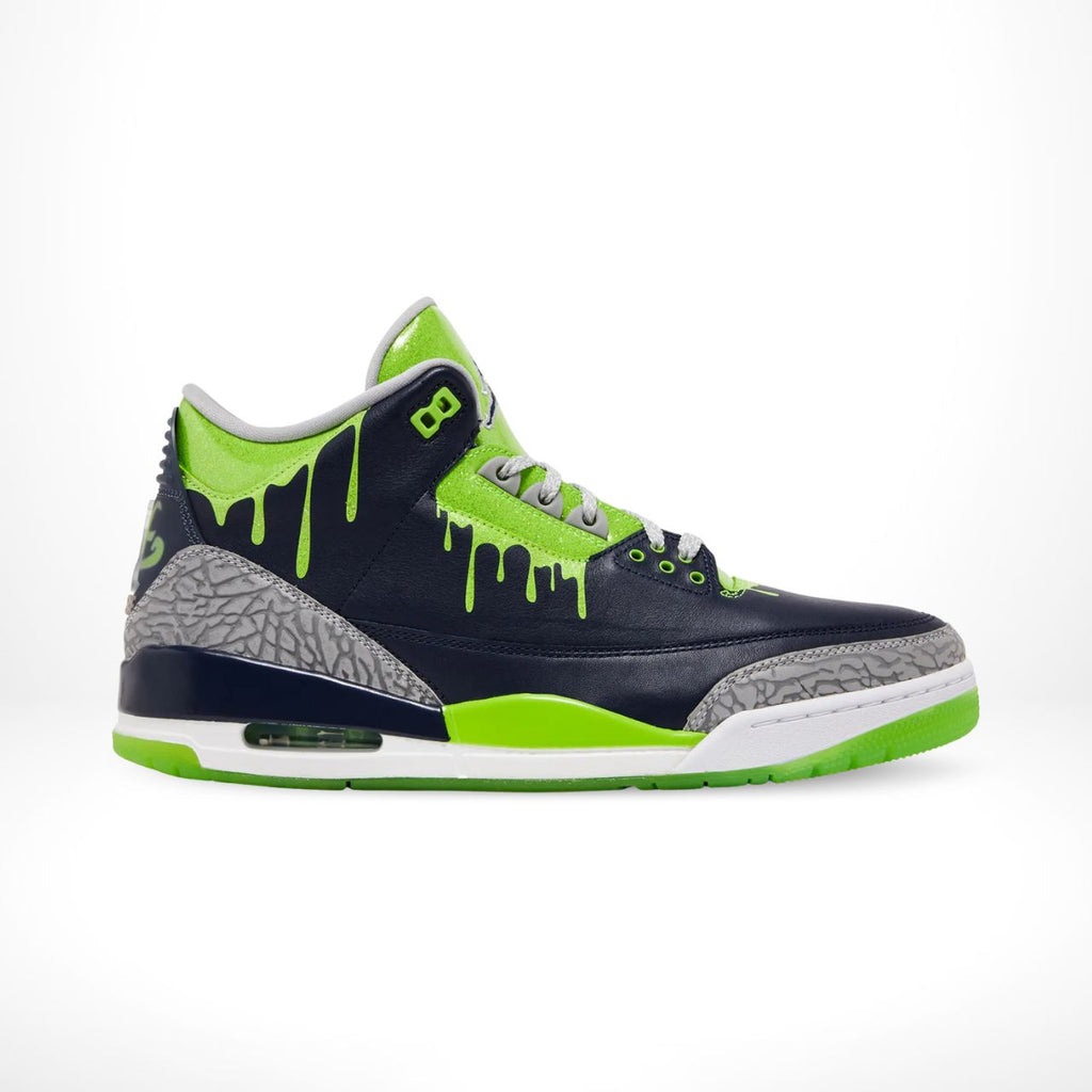 Air Jordan 3 Retro Doernbecher Hugo Green Grey