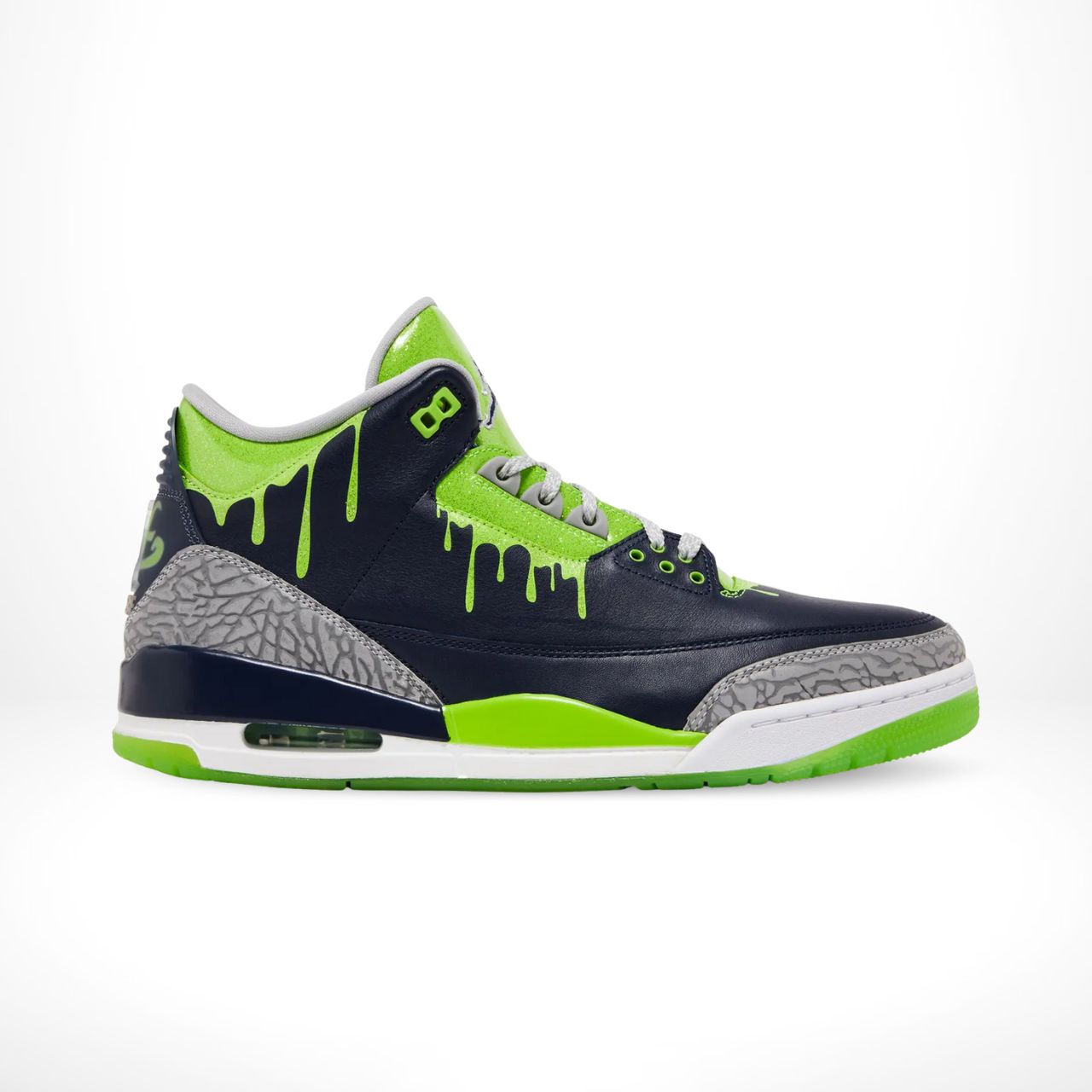 Air Jordan 3 Retro Doernbecher Hugo Green Grey