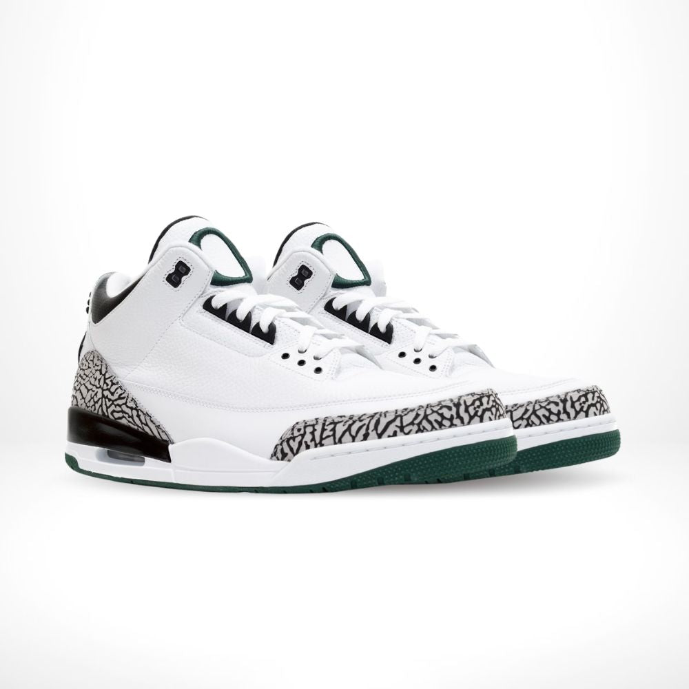 Air Jordan 3 Retro Oregon Ducks Pit Crew White Black
