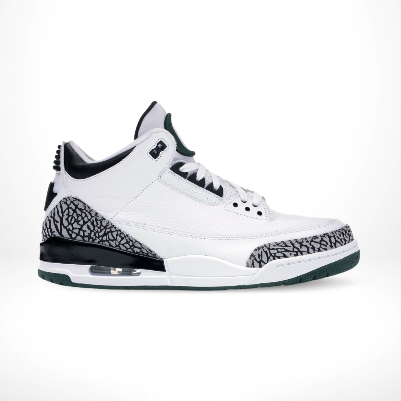 Air Jordan 3 Retro Oregon Ducks Pit Crew White Black