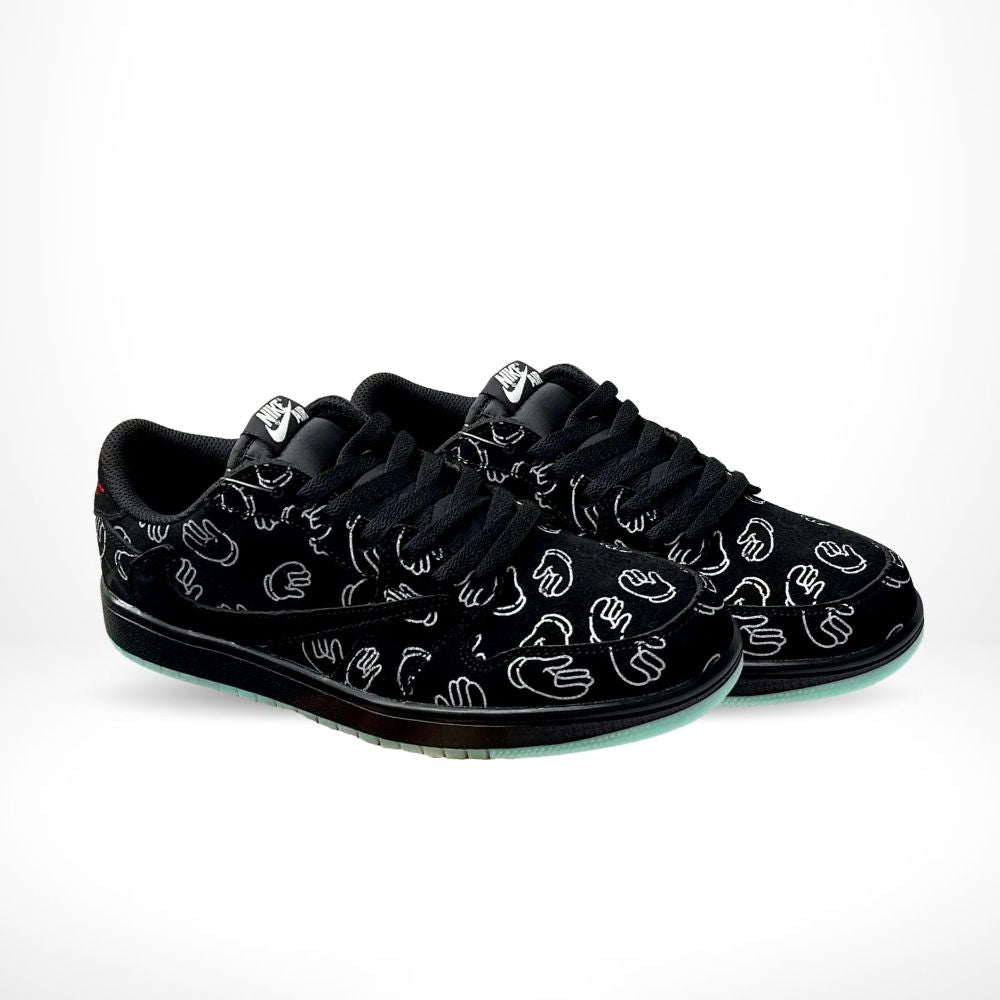 Air Jordan 1 Low OG x Travis Scott x KAWS Black