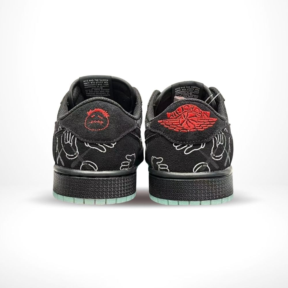 Air Jordan 1 Low OG x Travis Scott x KAWS Black