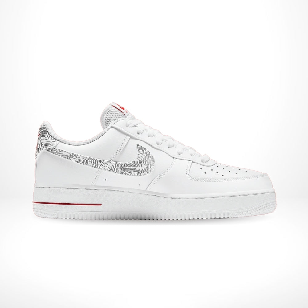 Air Force 1 Low Topography Pack White University Red