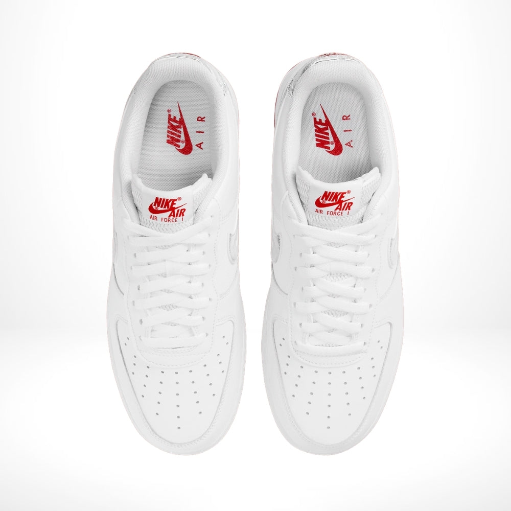 Air Force 1 Low Topography Pack White University Red