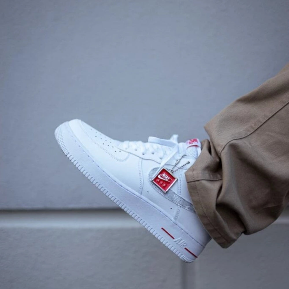 Air Force 1 Low Topography Pack White University Red