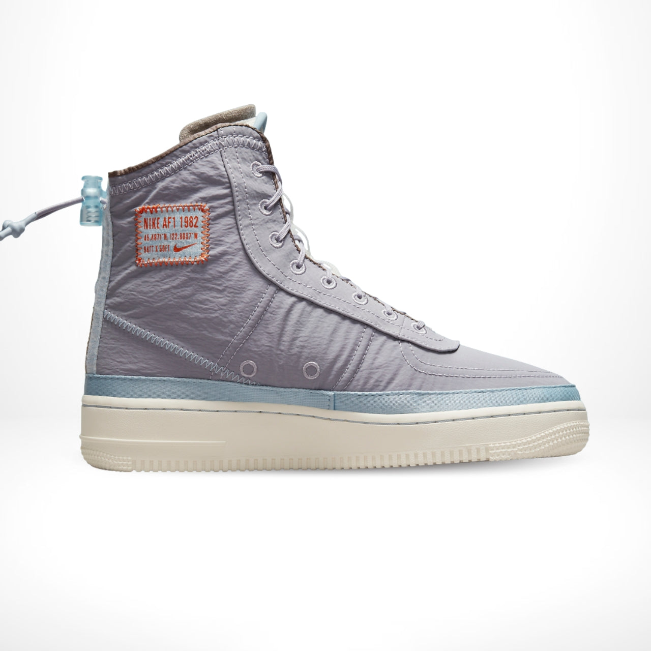 Air Force 1 Shell Provence Purple Fan White