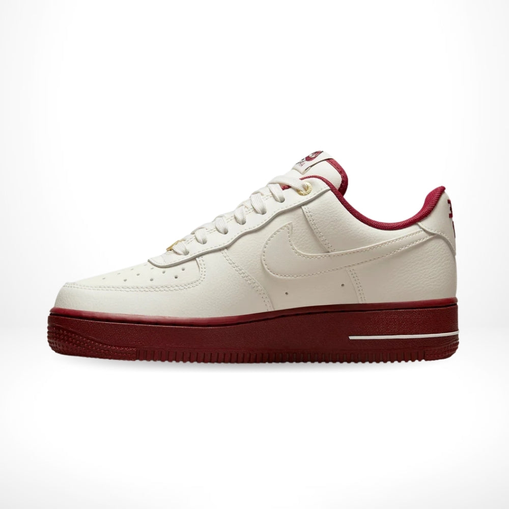 Air Force 1 Low 07 SE Sail Team Red Metallic Gold Black