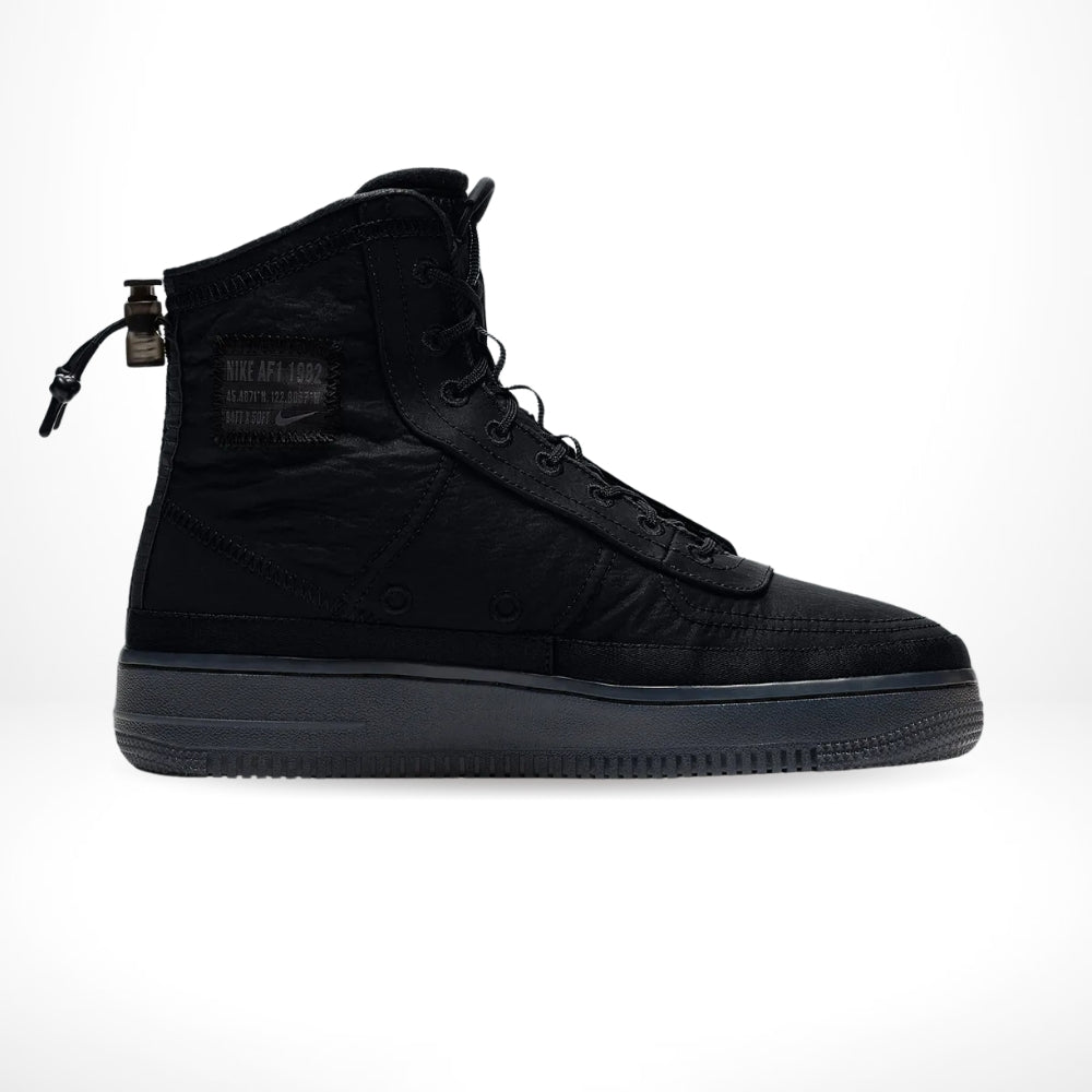 Air Force 1 Shell Black Dark Grey
