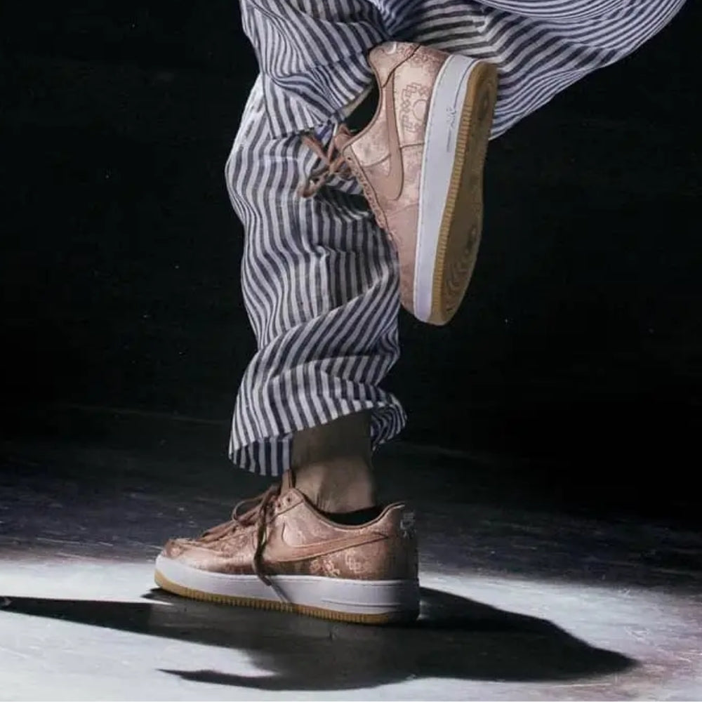 Air Force 1 Low Clot Rose Gold Silk