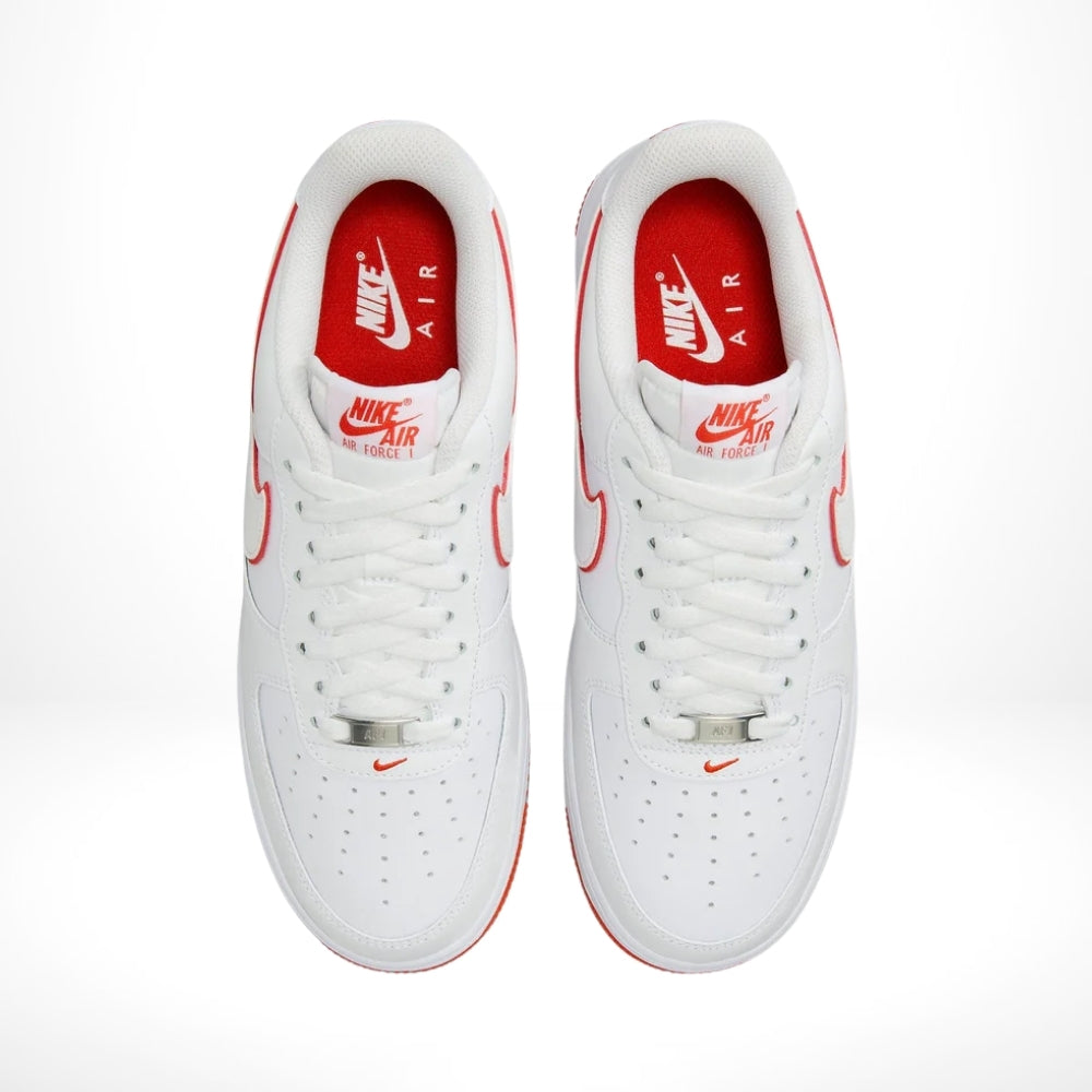 Air Force 1 Low White Picante Red