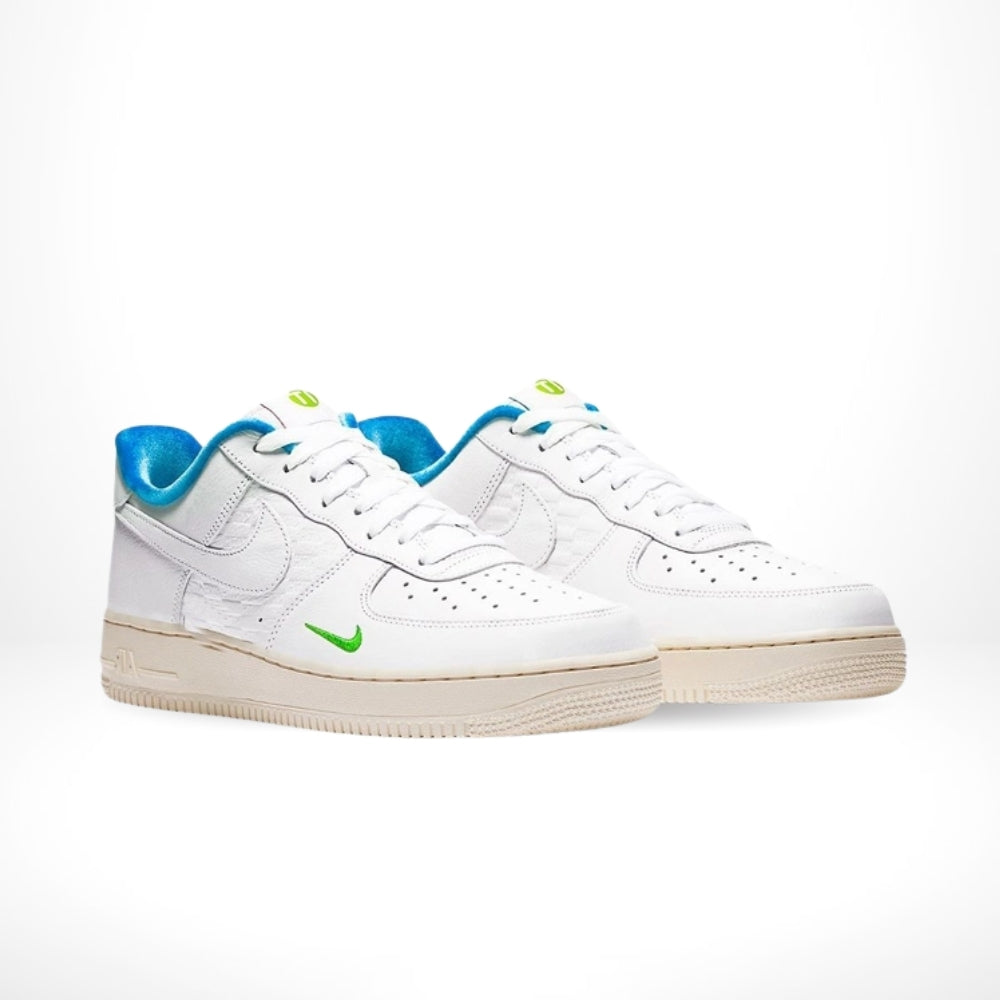 Air Force 1 Low Kith Hawaii White Blue Lagoon Aloe Verde