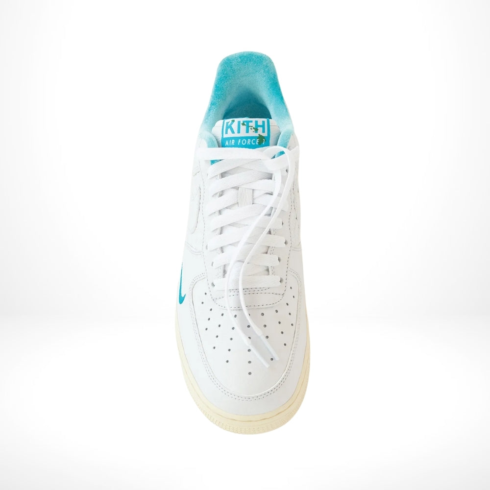 Air Force 1 Low Kith Hawaii White Blue Lagoon Aloe Verde