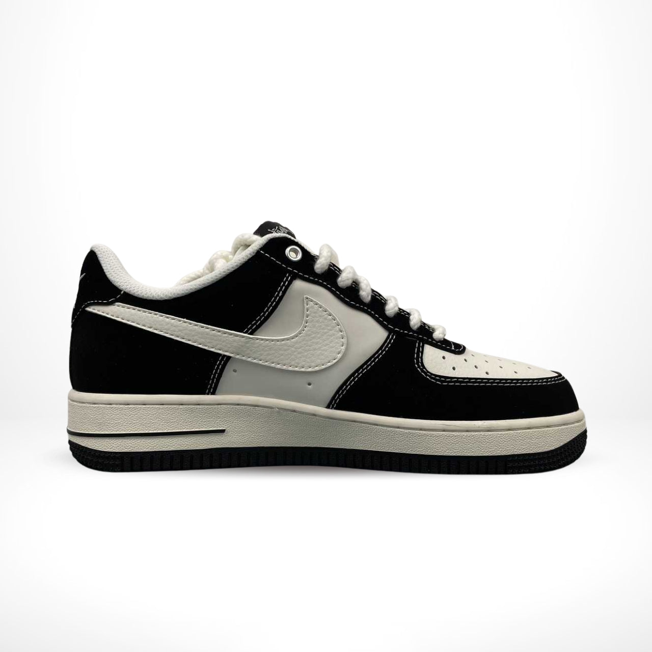 Air Force 1 x Stussy Joint Beige Black Red