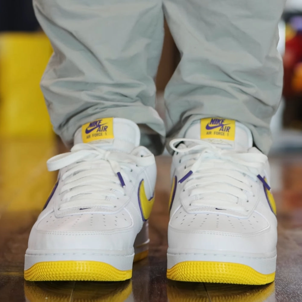 The Air Force 1 Low Kobe Bryant Lakers Home Varsity Maize